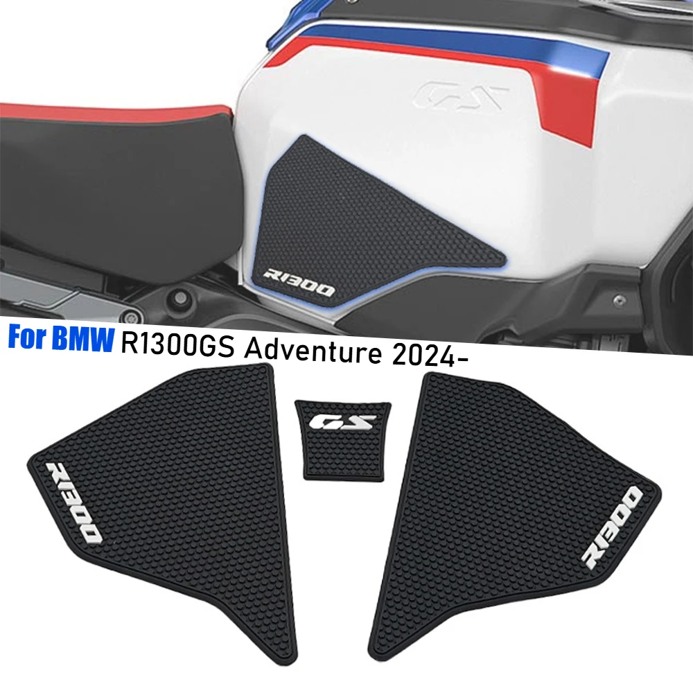 For BMW R1300GS Adventure R 1300 GS ADV gsa1300 Motorcycle Tank Pad Protector Rubber Knee Non-slip Sticker Tankpad Decal