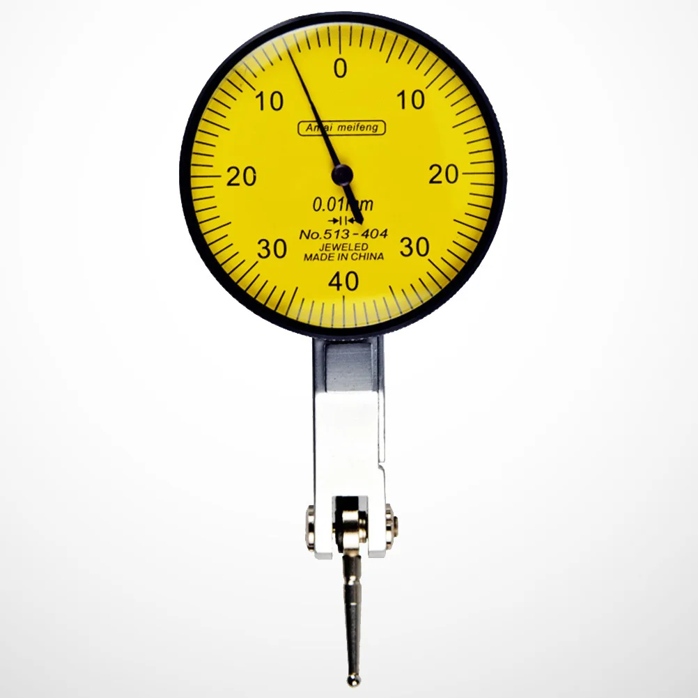 

Aluminum Alloy Dial Indicator 0-40Mm 0.01mm Accuracy Precision Measurement Tool for Flatness Roundness Verticality Testing