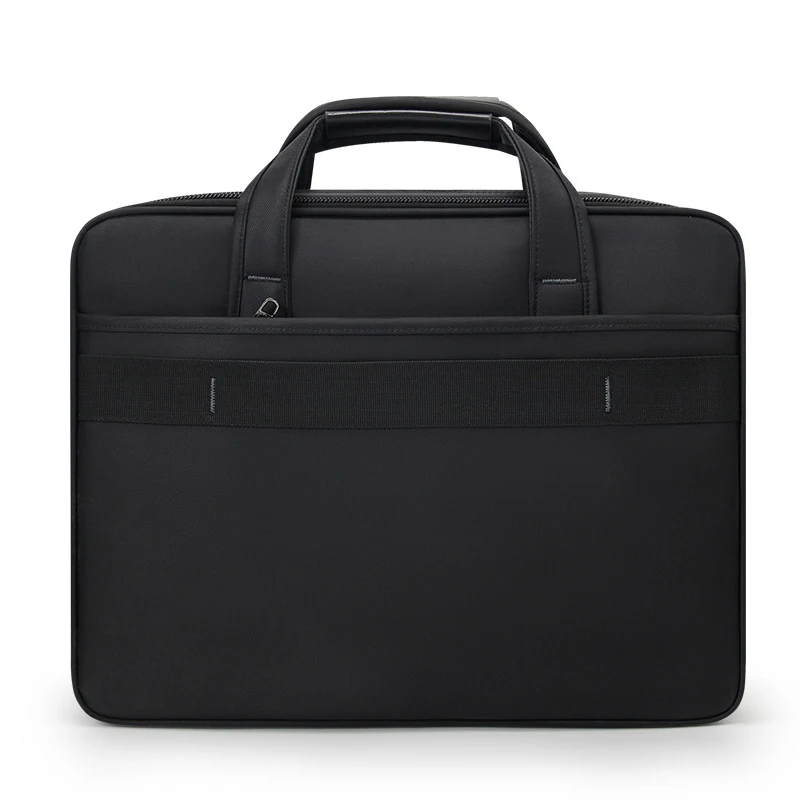 

Large Capaci Ox Cloth Briease Busin Bag Laptop Bag Handheld A4 Single oulder Faionable Men's Bag