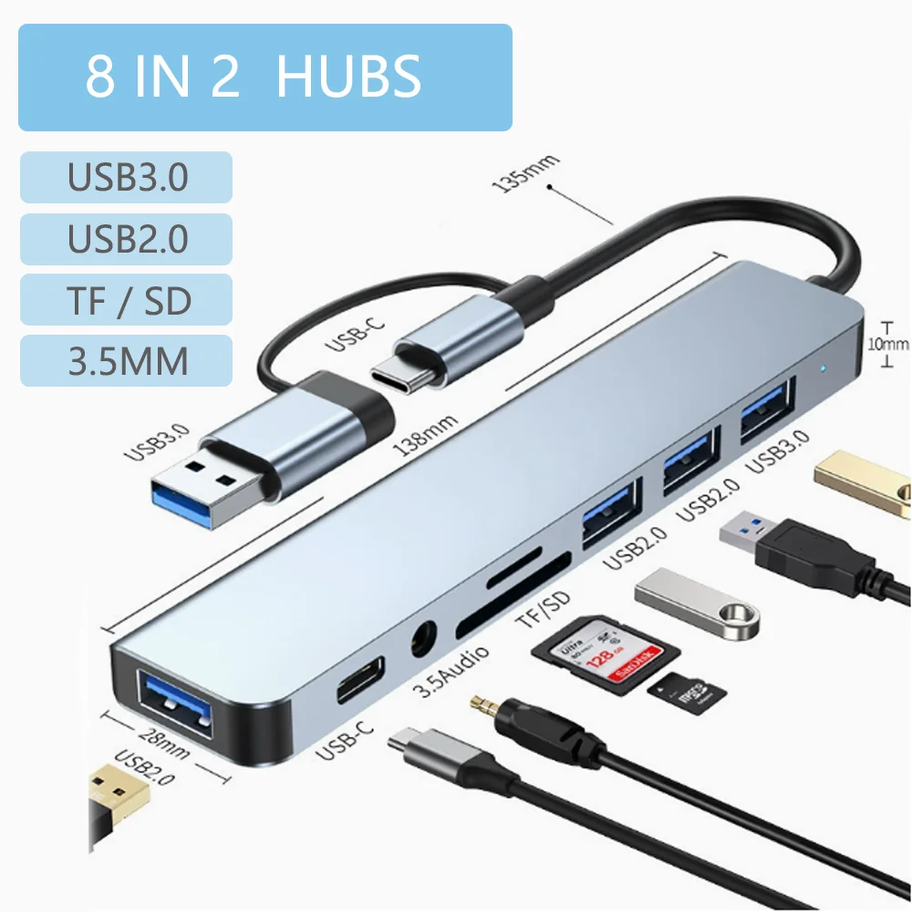 Usb C Hub Usb Split…