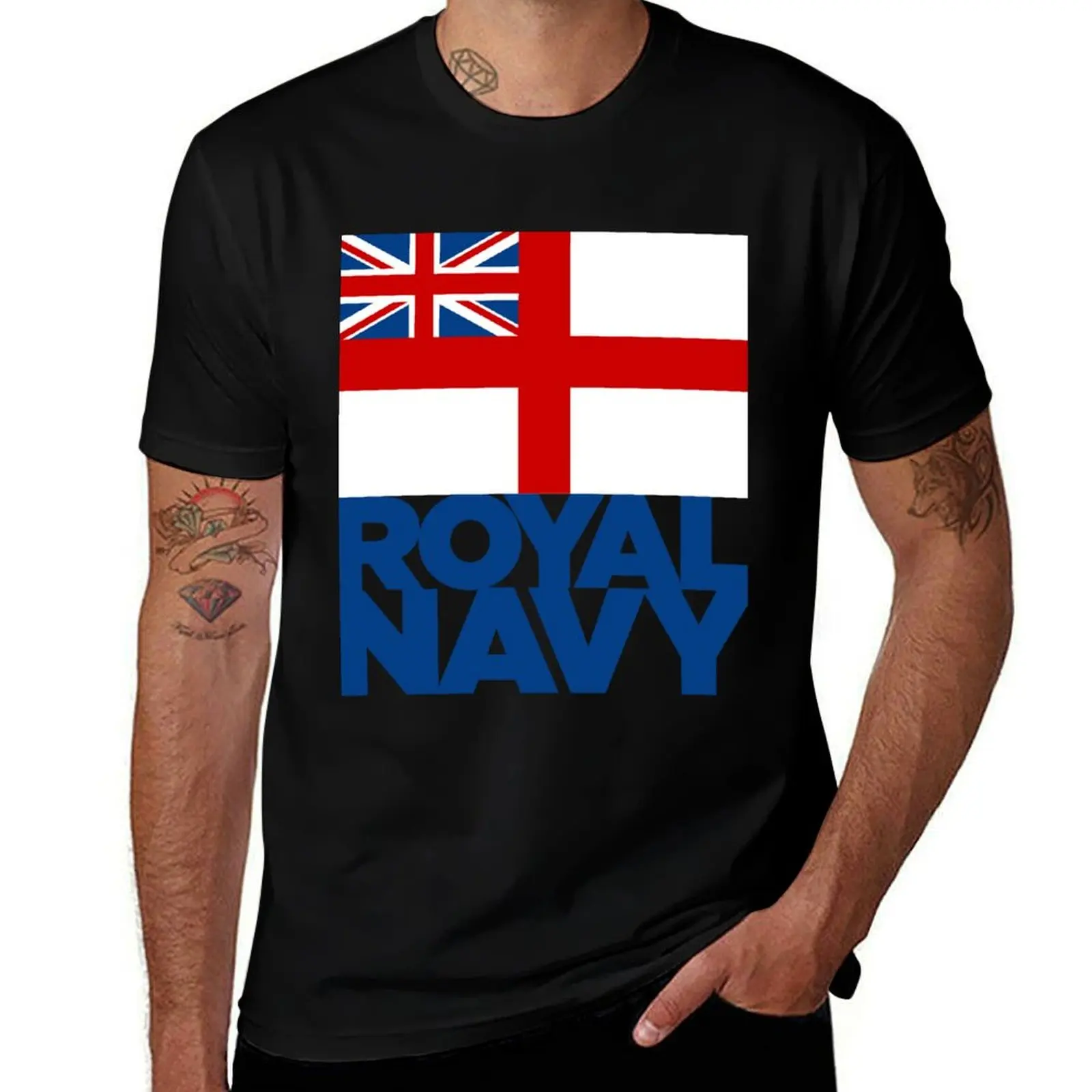 

ROYAL NAVY - GREAT BRITAIN T-Shirt cotton t shirts high quality man graphic t shirt