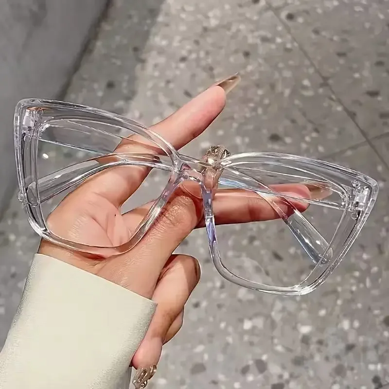 1Pc Fashionable Cat-Eye Glasse - Sunglasses Cat Eye ulasan dan harga