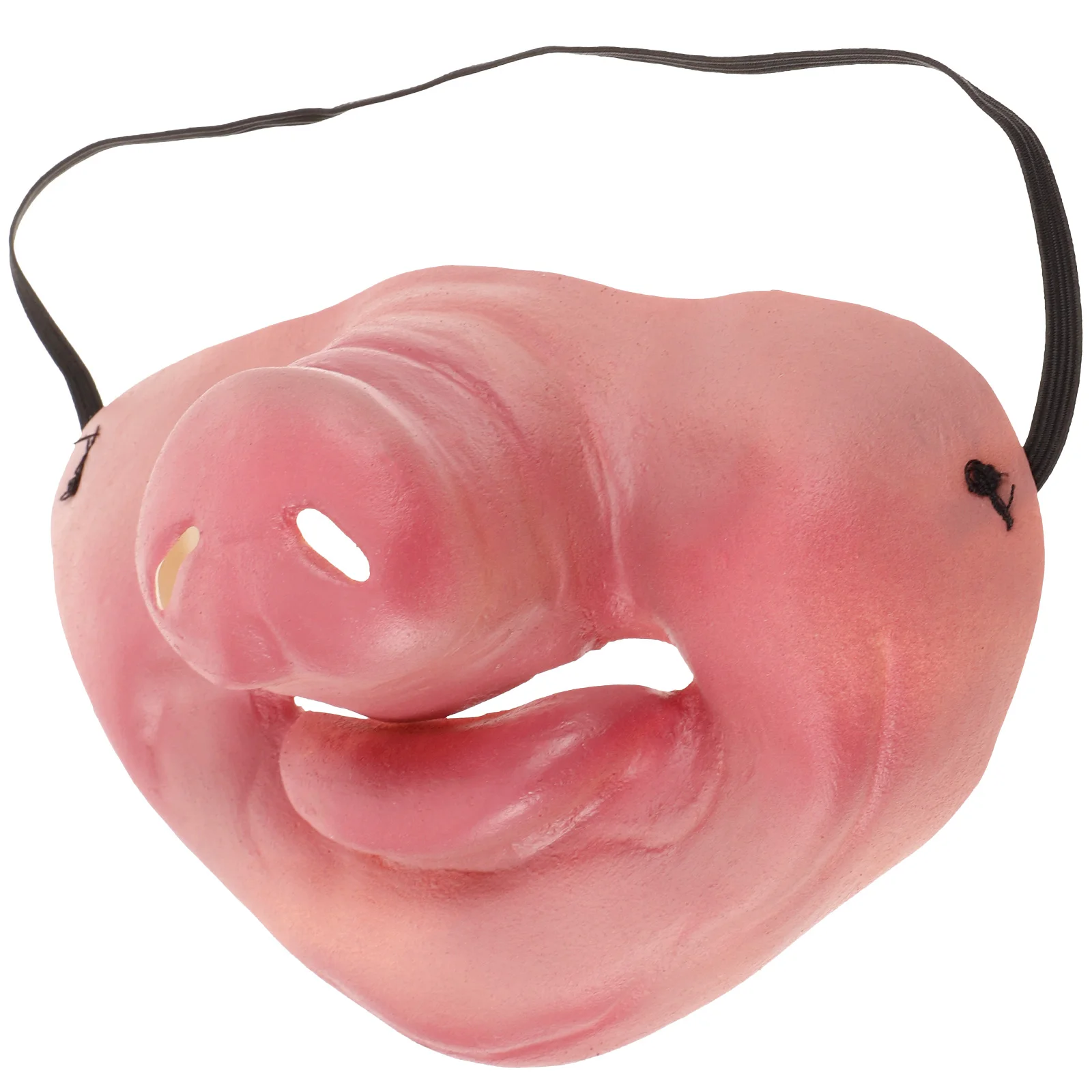 

Half Face Pig Nose Mask Latex Fake Pig Nose Prop For Cosplay Costume Party Carnival Masquerade Animal Accessory