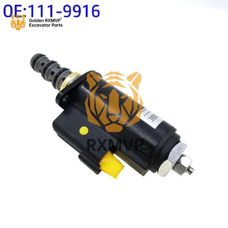 New Caterpillar E320b E320C Excavator Rotary Solenoid Valve Hydraulic 111-9916 KDRDE5K-31-40E30 1119916