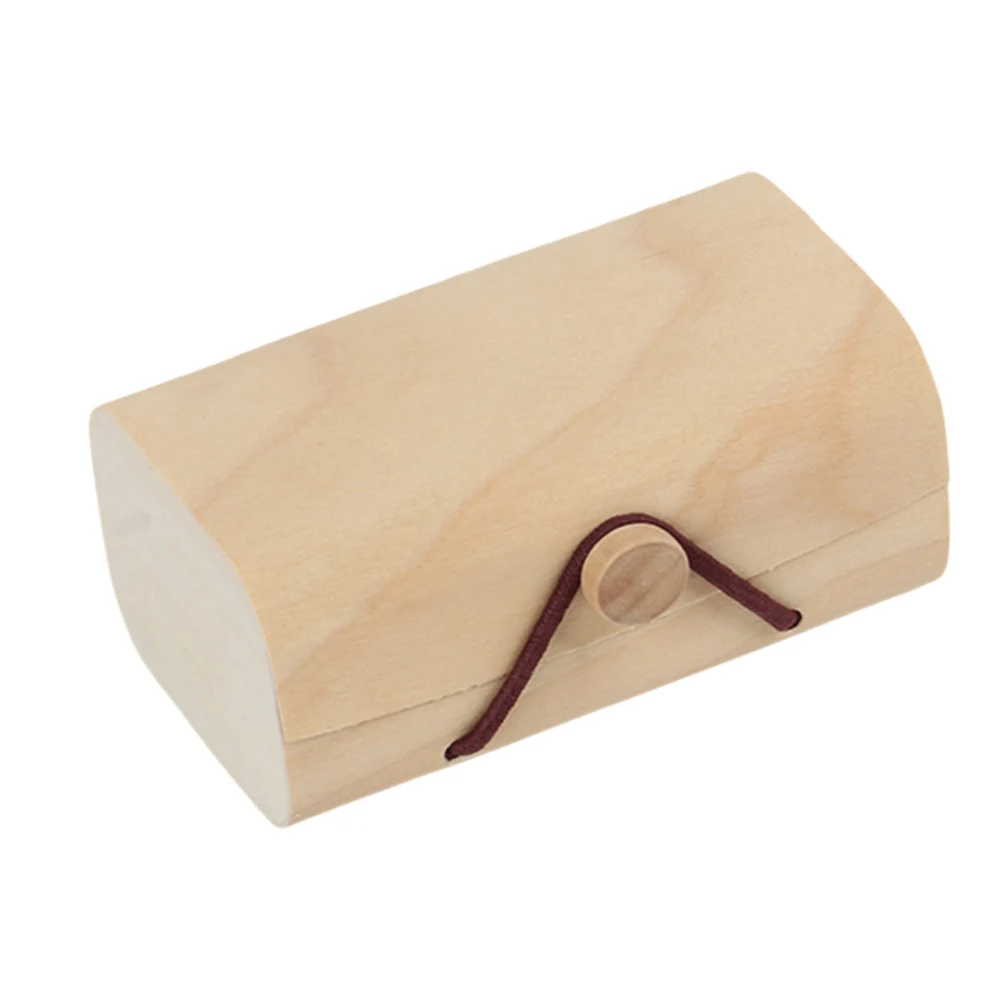 Деревянный ящик для хранения из простого дерева с крышкой, многофункциональный квадратный шарнирный ящик для рукоделия, деревянный органайзер для хранения ювелирных изделий, аксессуары