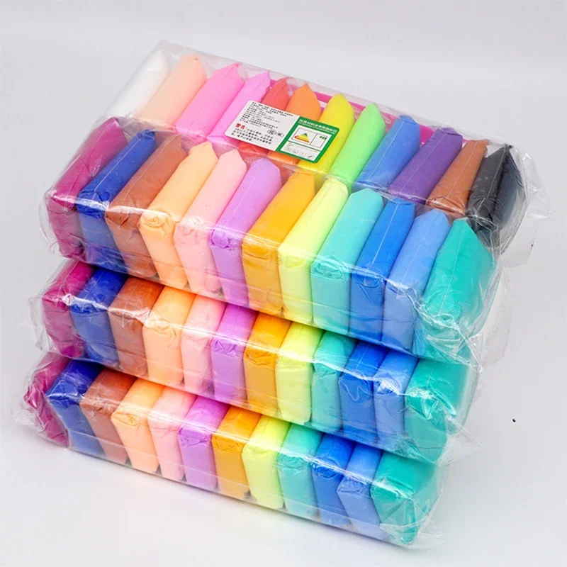 36 Farben super leichter Ton luft trockenes Polymer Modell ier masse mit 3 Werkzeugen weichen kreativen pädagogischen Schleim DIY Spielzeug für Kinder Geschenke