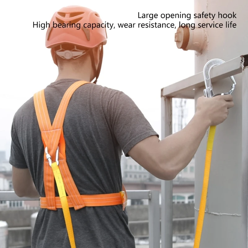 Work Safety Belt High-altitude Harness Outdoor Rock Climbing Training Electrician Constructions Safe Rope Hook Dropship