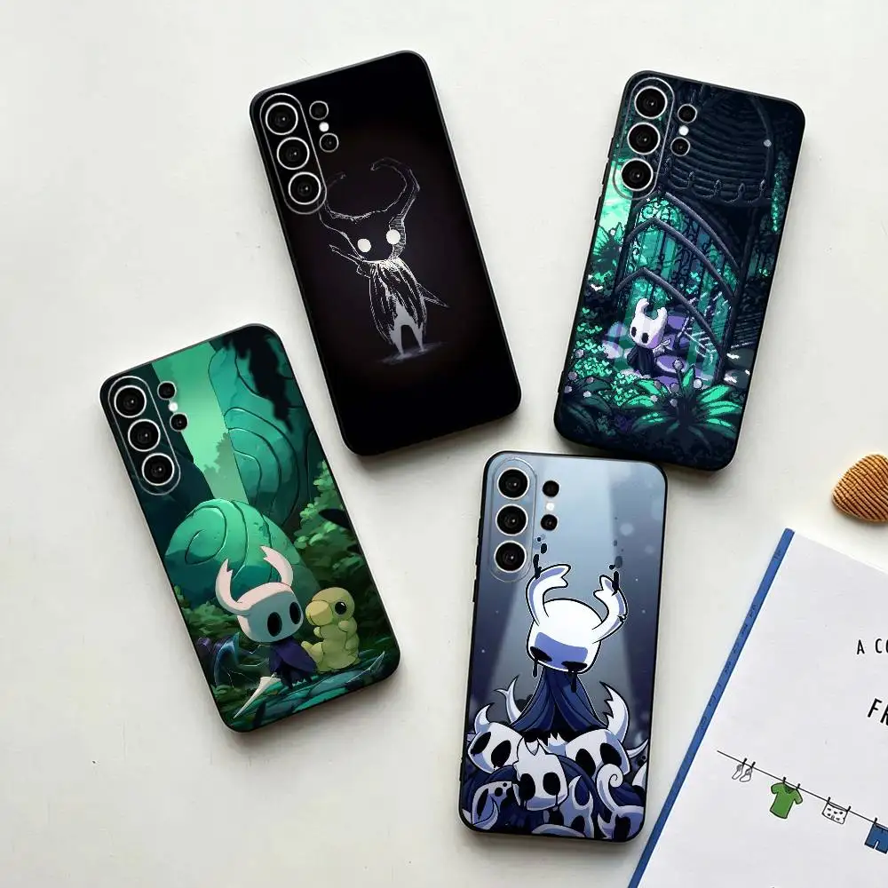 Hollow Knight  Phone Case For Samsung S26,S25,S24,S23,S22,S21,S30,Ultra,Plus,Fe,Soft Silicone Black Cover