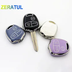 2/3 Buttons TPU Shell Fob For Mitsubishi Outlander Triton Pajero ASX Lancer EX Evolution Grandis Car Key Case Cover Accessories