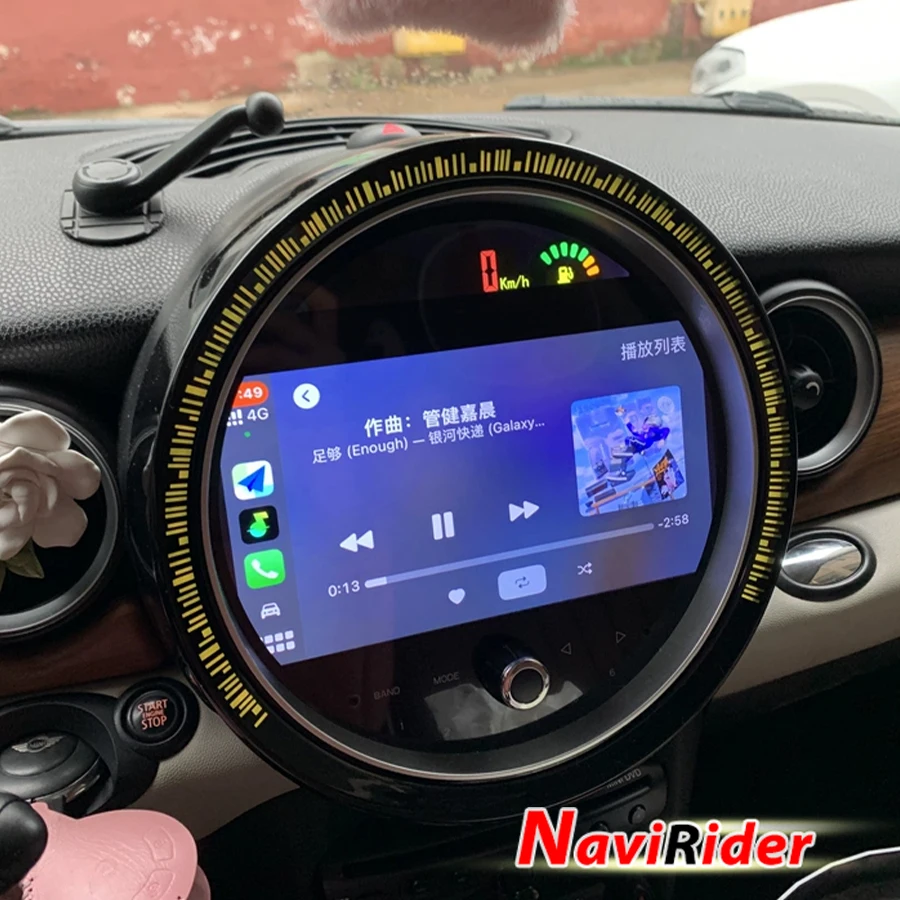 Dual System 9inch Multimedia Screen For BMW Mini Cooper R56 2007-2014 Car Radio Carplay Stereo Navigation Video Player Android