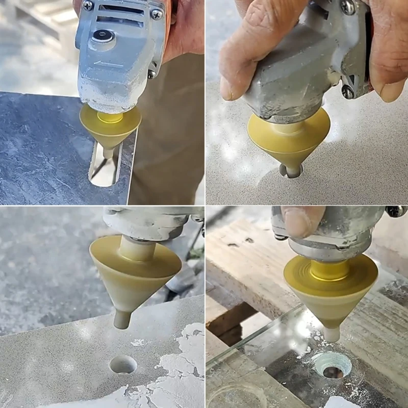 Diamond Chamfer Diamond Beveling Chamfer Milling Bit Thread Enlarge Dropship