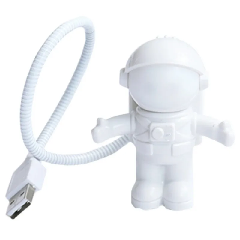 USB-powered desk lamp LED lamp Astronaut night lamp Creative keyboard lamp Book lamp Laptop gift rechargeable treasure