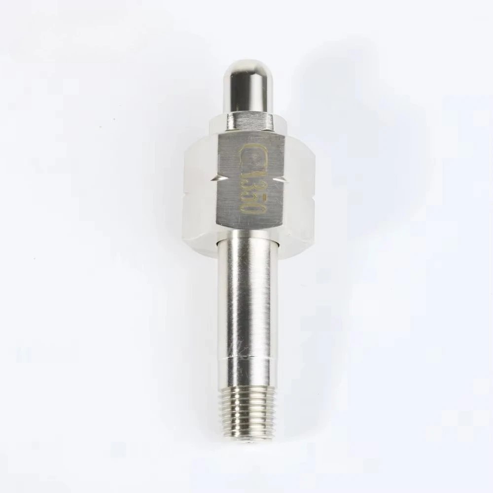 

CGA350 Hydrogen Bottle Accessories Nickel Plated Brass 90mm Stem Corrosion and Leak Resistant
