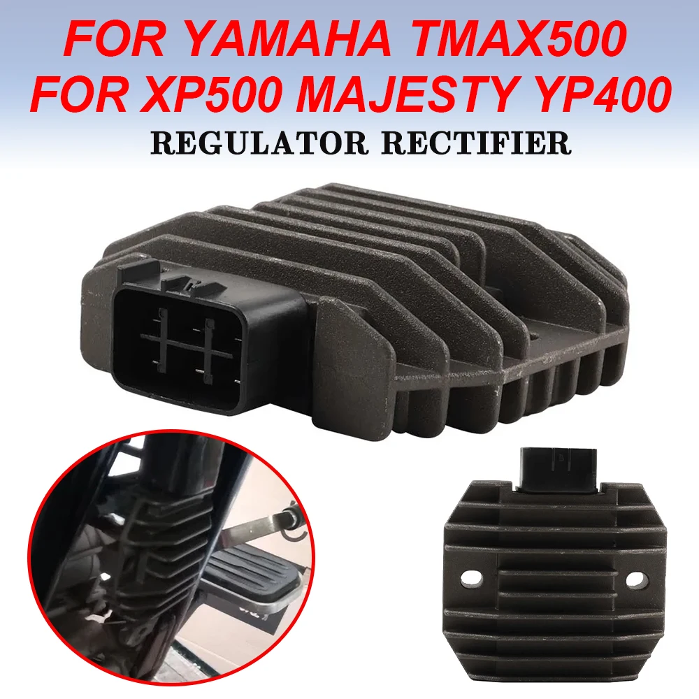 Redresseur de tension pour moto, accessoires pour Yamaha TPrévention 500, XP500, SubKRYP400, TMAX 500, T-MAX 500, XP 500, Sotchi