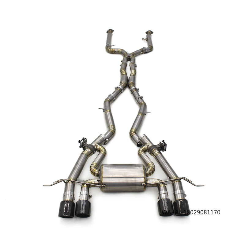 

Выхлопная система OBM Catback для M3/M4 G80/G82 3.0T 2019-2023, гоночная титановая выхлопная труба с глушителем