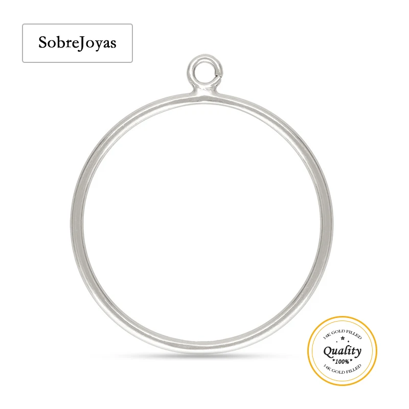 

925 Sterling Silver Ring w/Open Jump Ring for Jewelry Making Handmde DIY Sterling Silver Jewelry Accessory Rings