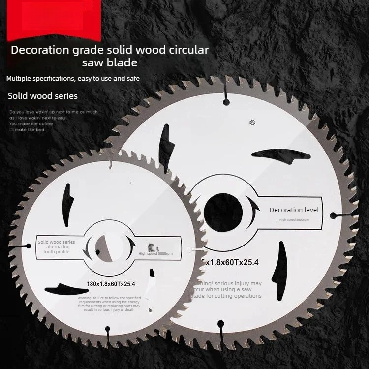 254mm Woodworking TCT Circular Saw Blades, 254*3.0*30mm*120T Table Saw Blades Cutting Plywood, Bore 30mm, 40 60 80 100 Teeth