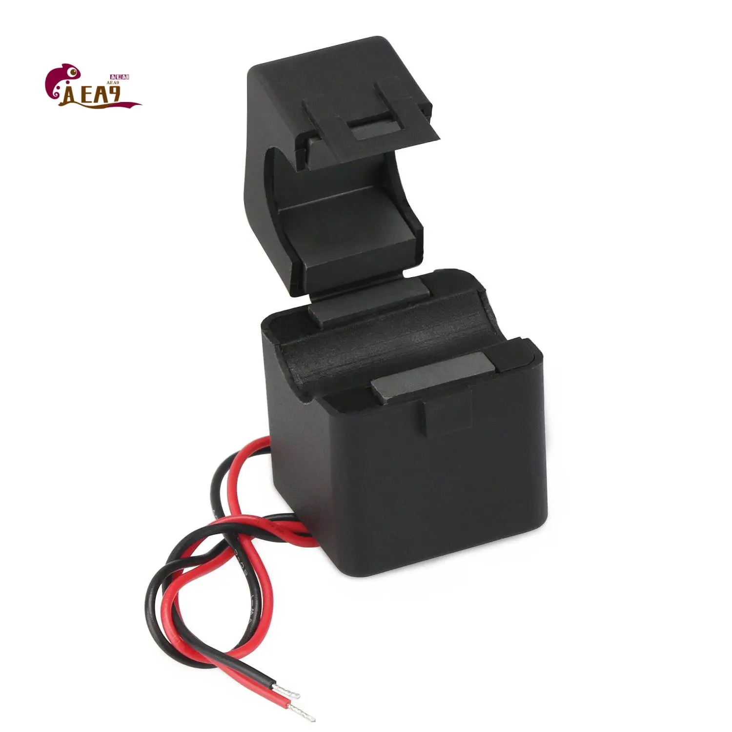 AEA9-Current Transformer,100A 100MA AC Current Sensor, Split Core Amp Transformer Sensing Relay, Mini Clip-On Easy To Install CT