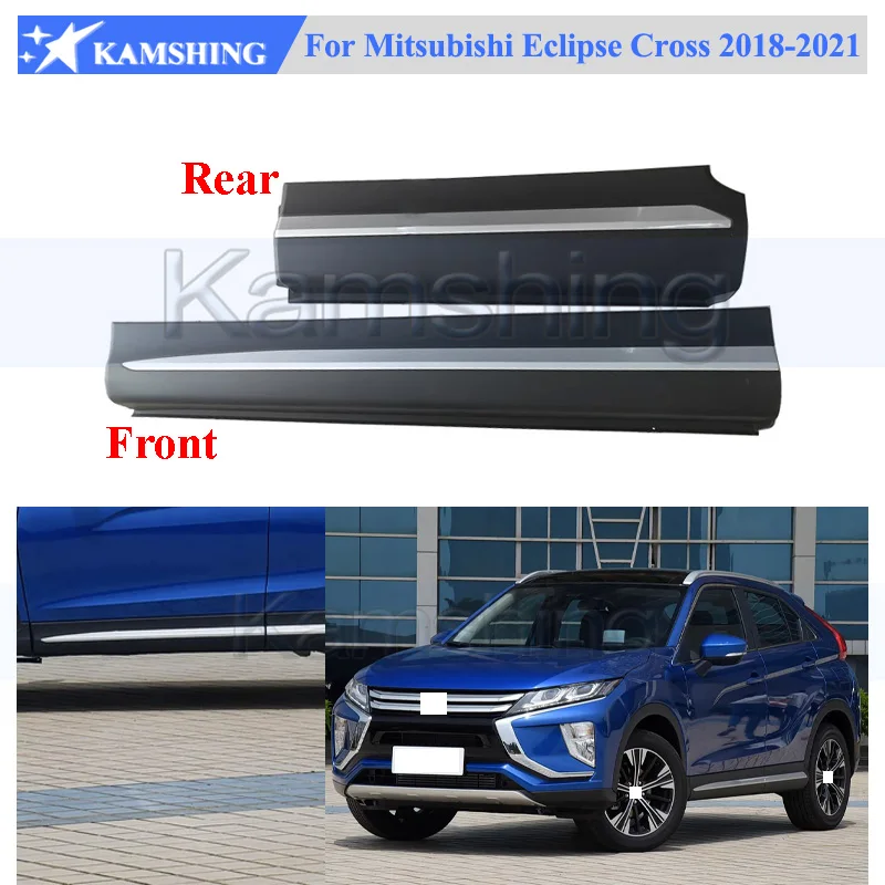 Kamshing Door Guard Door Protect Panel Trim Strip For Mitsubishi Eclipse Cross 2018-2021 Door Trim Panel Strip