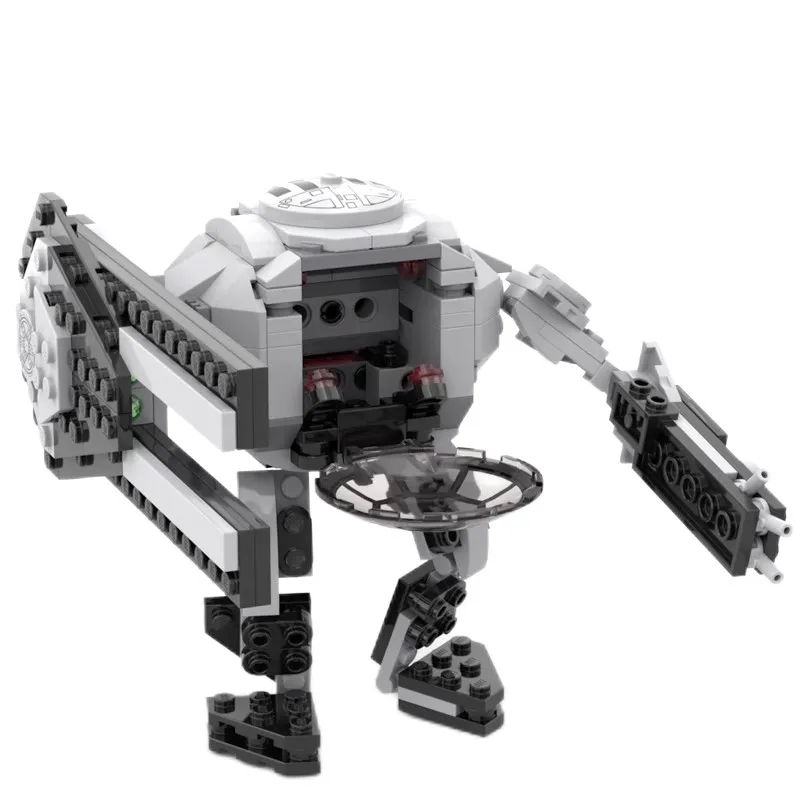 

MOC Science Fiction Movie Space Warfare 75300 TIE Mech Robot Model Building Block Children's Toys Gifts Desktop Decoration Item