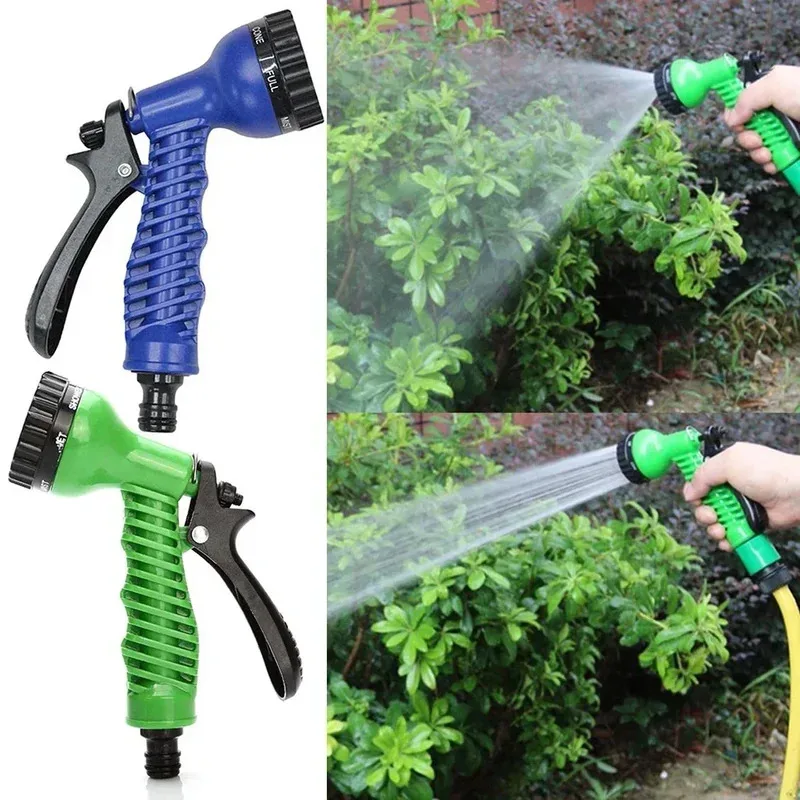 Water Gun Hose Nozzle Car Washer Garden Watering Jet Spray High Pressure Sprinkler Foam Lance Automobiles Cleaning Tool
