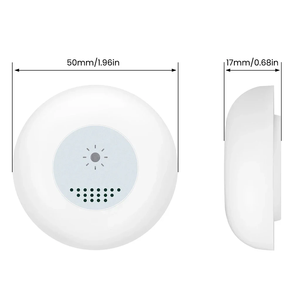 Zigbee Smart Light Sensor ความสว่างความสว่างการตรวจจับไร้สาย Tuya APP ควบคุมเครื่องตรวจจับอัตโนมัติแสงบ้านอัจฉริยะ