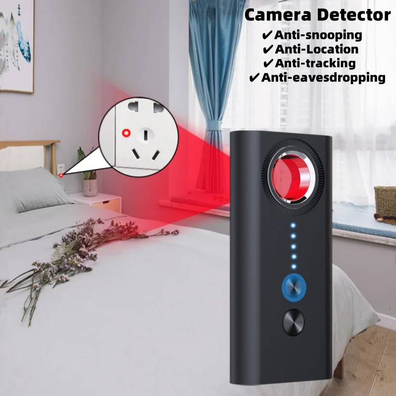 Camera Detector Security Protection Anti-snooping Anti-tracking Anti-Location for hotel house infrared scanning Camera Detector