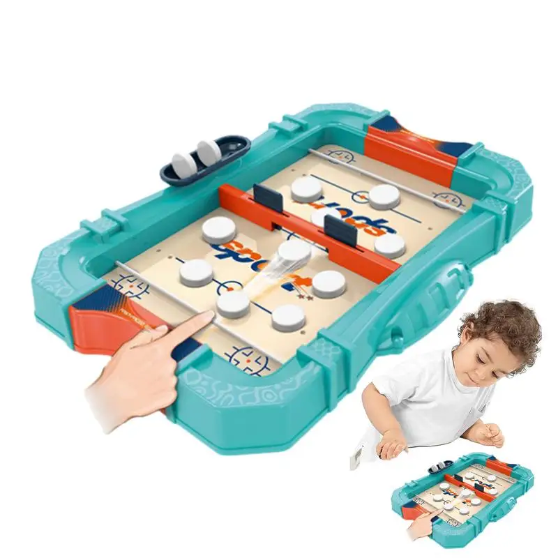 

Fast Sling Puck Game Children's Tabletop Puck Game Highly Playable Competitive Entertainment Board Game For Camping Leisure