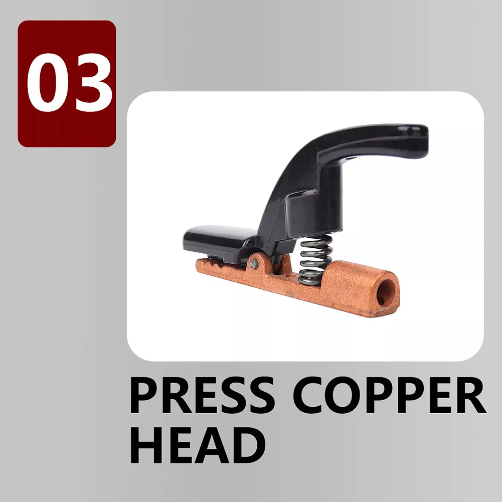 

For Factories IGBT Inverter 300Amp Welder Cable Industrial Use 78.74in 118.11in Set 300 Amp Welding Clamp Welding Equipment