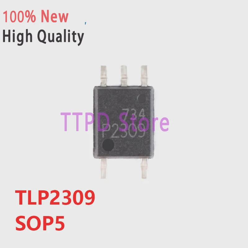 New Original TLP2309 SOP5 Patch P2309V High-speed Communication Optocoupler P2309 Imported High Quality