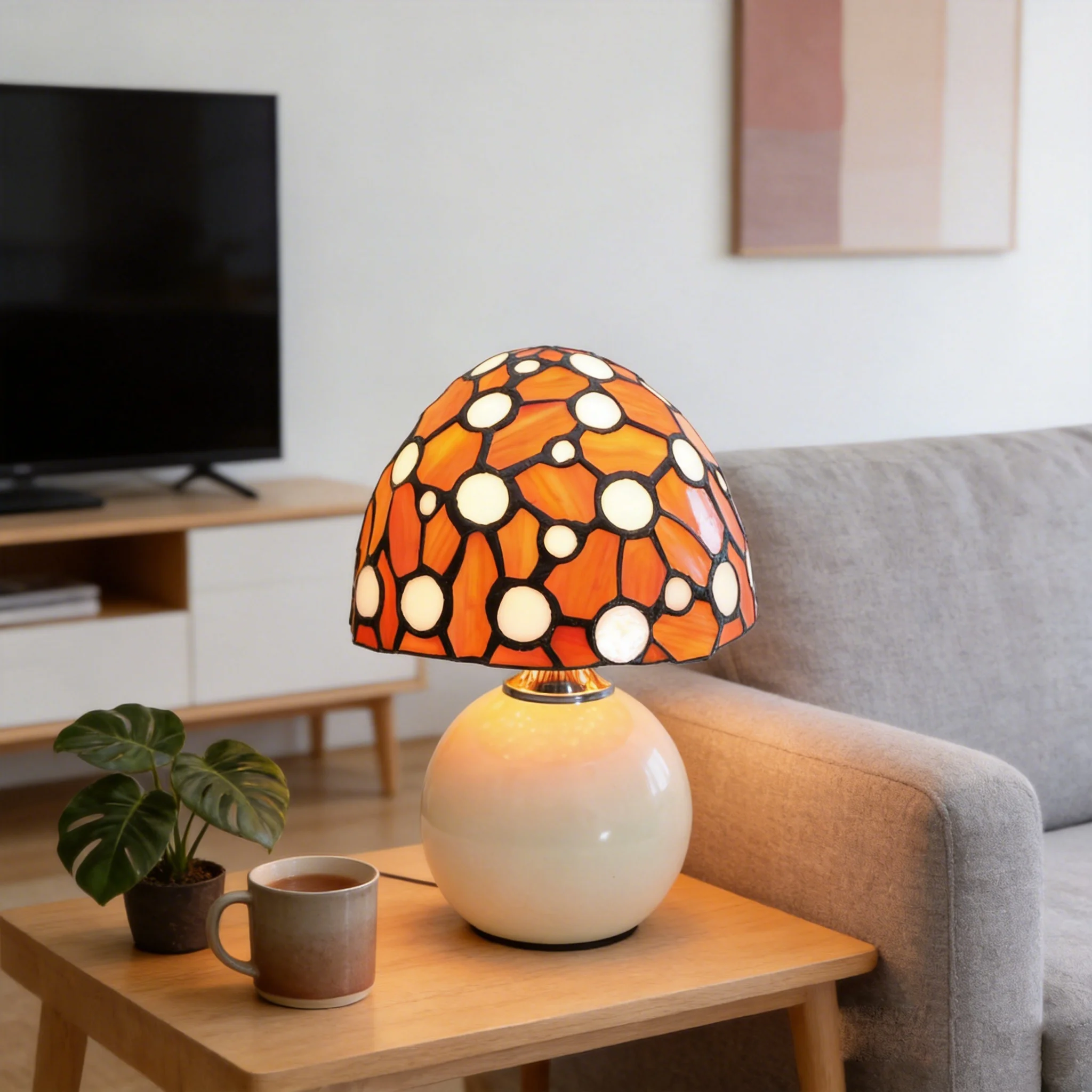 Modern Minimalist Mushroom Tab - огляд і ціна Mushroom Table Lamp