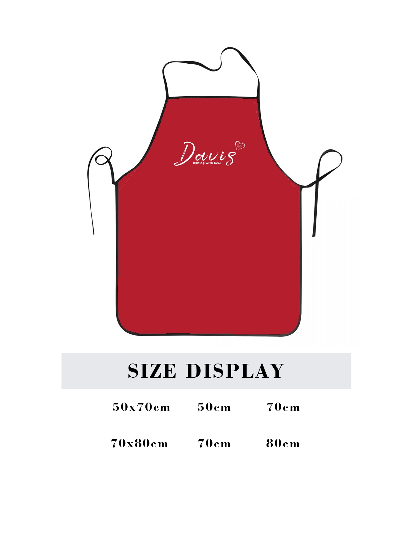 مخصص طباعة النص الرجال المطبخ المئزر التوقيع مآزر المطبخ المنزل الخبز الملابس عيد ميلاد سعيد