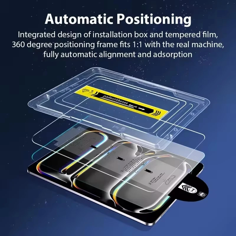 واقيات شاشة من الزجاج المقسى لجهاز iPad 10th Generation A16 2025 M3 Pro 13 11 M4 12.9 Air 5 4 3 2 Mini 6 7th 9th 8th 10.2 10.5