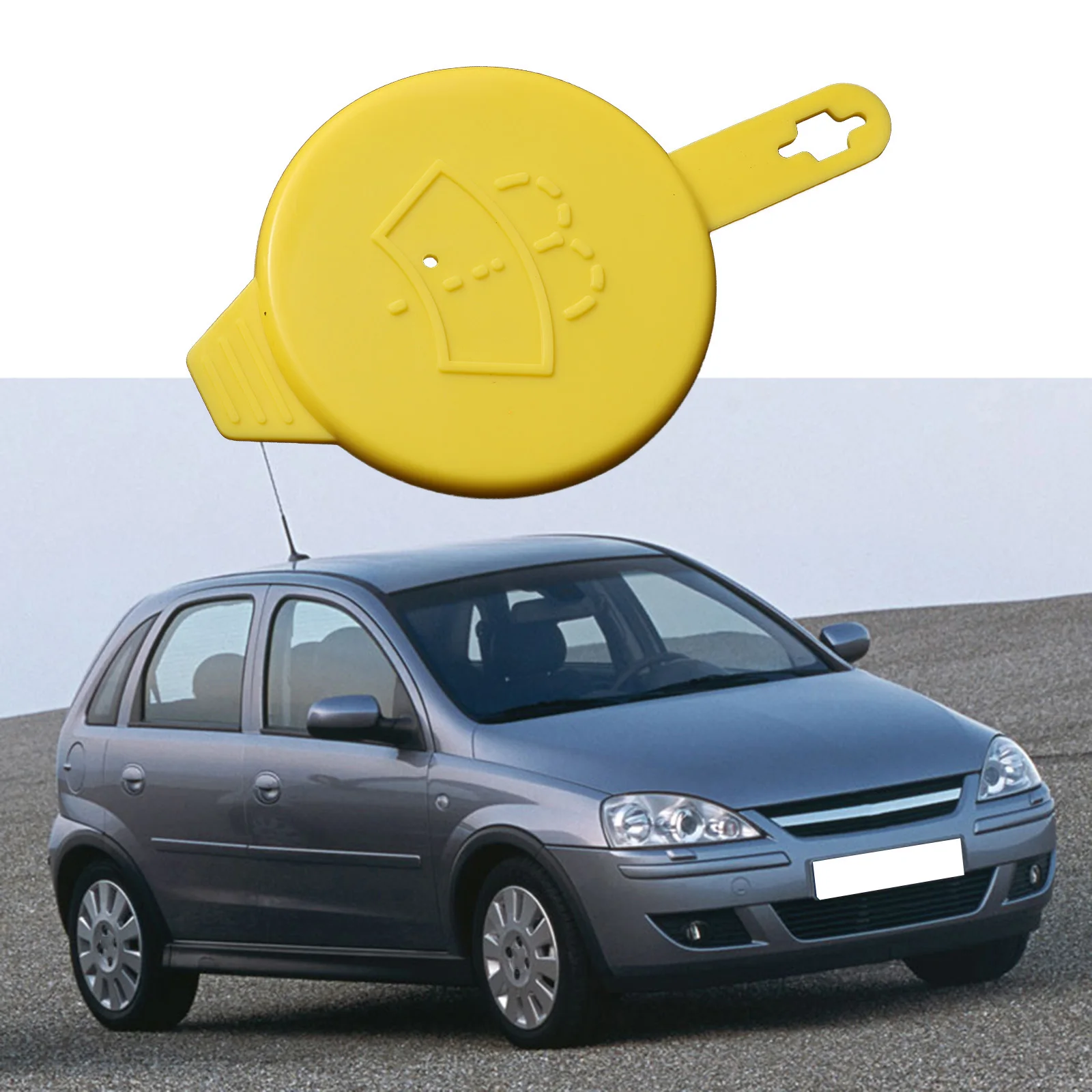 Крышка бачка омывателя 90563741 для Vauxhall Opel Corsa B C Astra E F Nova Tigra A B Combo B C Senator Calibra Cavalier