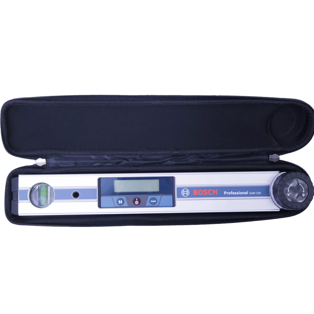 GAM-220 Digital Angle Finder 0-220° Angle Finder Miter Calculator Protractor Level Angle Tester GAM220 Inclinometer