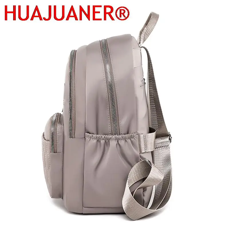 Fashion Casual Women Travel Backpack Pretty Style Girls Schoolbag Backpack High Quality Soft Fabric Multi-pockets Backpack SAC