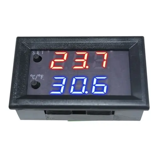 Digital LED DC 12V -50 to 110 Celsius Thermostat Electronic Temperature Controller Programmable NTC Waterproof Sensor Probe