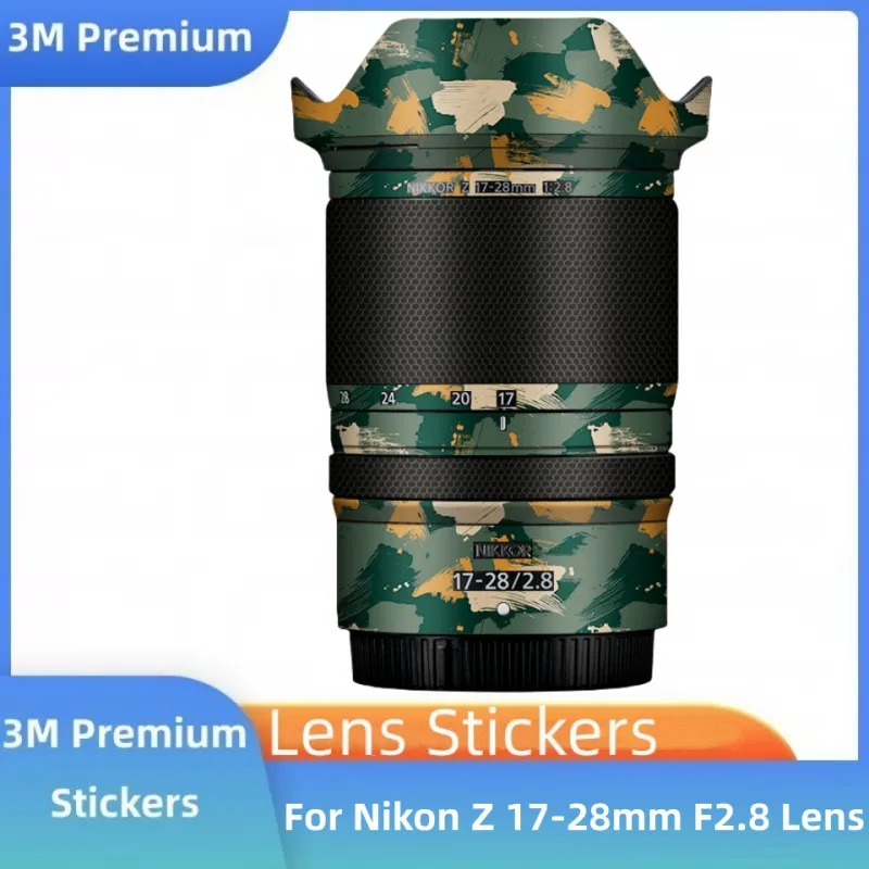 

For Nikon Z 17-28mm F2.8 Decal Skin Camera Lens Sticker Vinyl Wrap Film Protector Coat For NIKKOR Z17-28 17-28 2.8 F/2.8