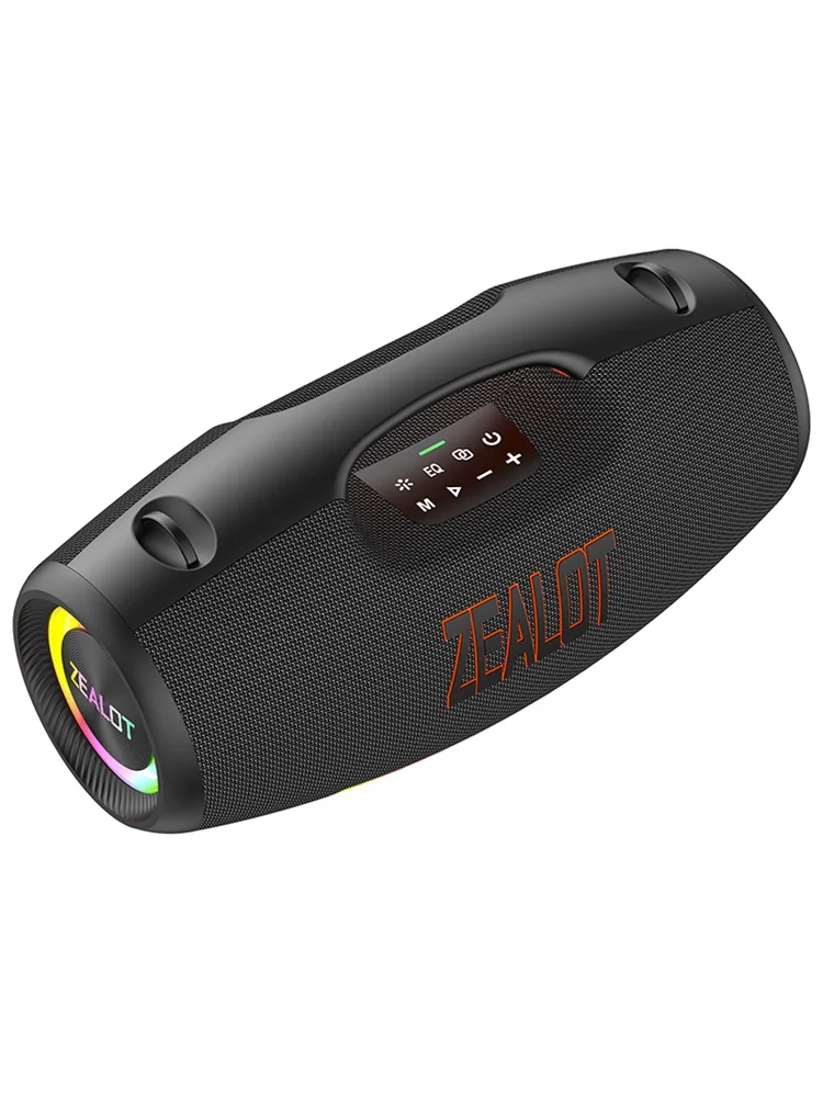 ZEALOT-S89 250 W wasserdichter tragbarer lauter Bluetooth-Lautsprecher, kabelloser Outdoor-Boombox-Subwoofer, dreifache passive Heizkörper – tiefer Bass