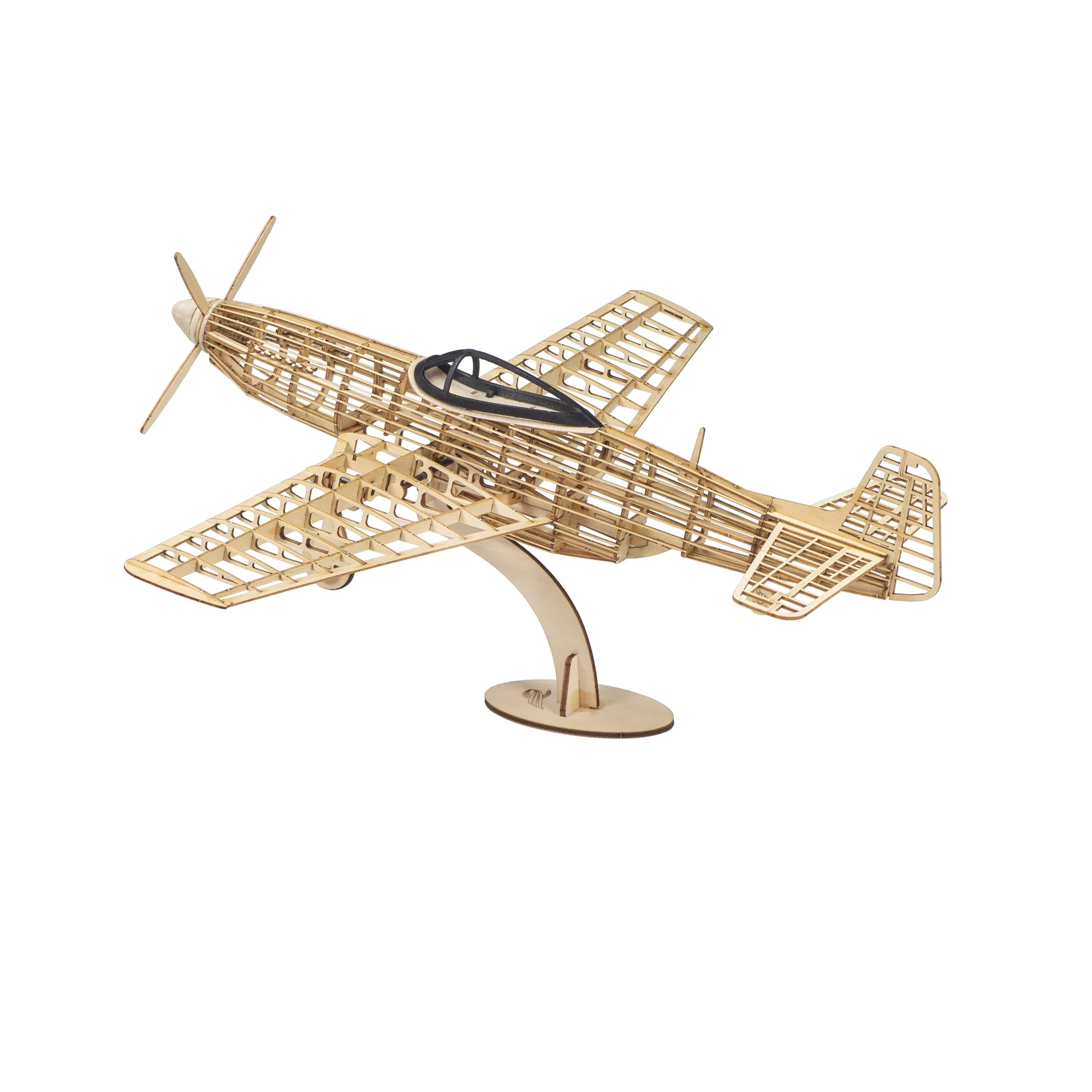 Model Kit Mustang - AEO 1:25 P-51D Mustang Laserowo Wycinany