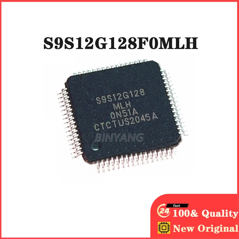 

New Original Stock IC Electronic Components 5pieces S9S12G128F0MLH S9S12G128F0 LQFP64