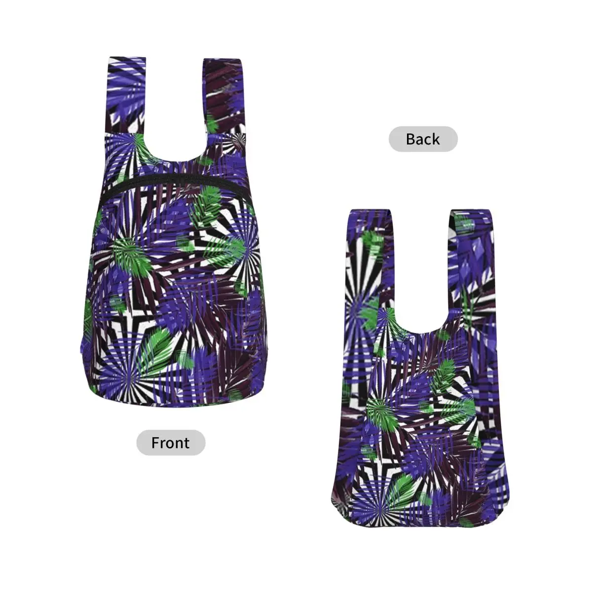 Midnight Jungle Illusion Backpack Student Storage BookBag Kids School Bag Laptop Shoulder Bags for Boys Girls