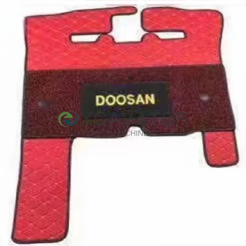 For Doosan Cab Mat Floor DX150 DX215-9C DX260 DX300 DX380 Rubber Excavator Cab Carpet