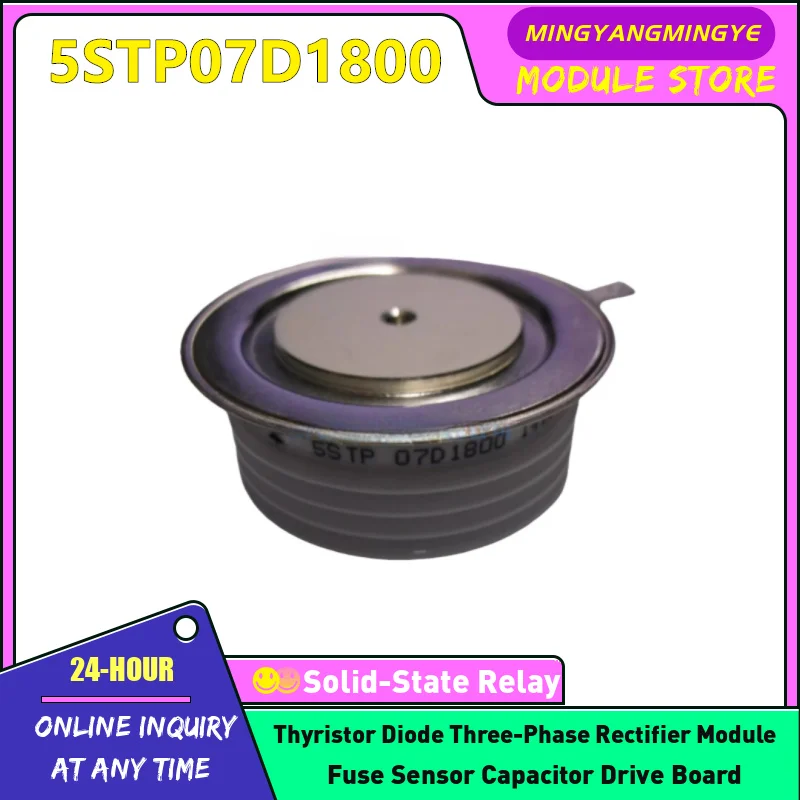 

Thyristor module 5STP10D1800 5STP07D1800 5STP09D1601 5STP09D1801 5STP07D1200 5STP03X5800 NEW ORIGINAL IN STOCK