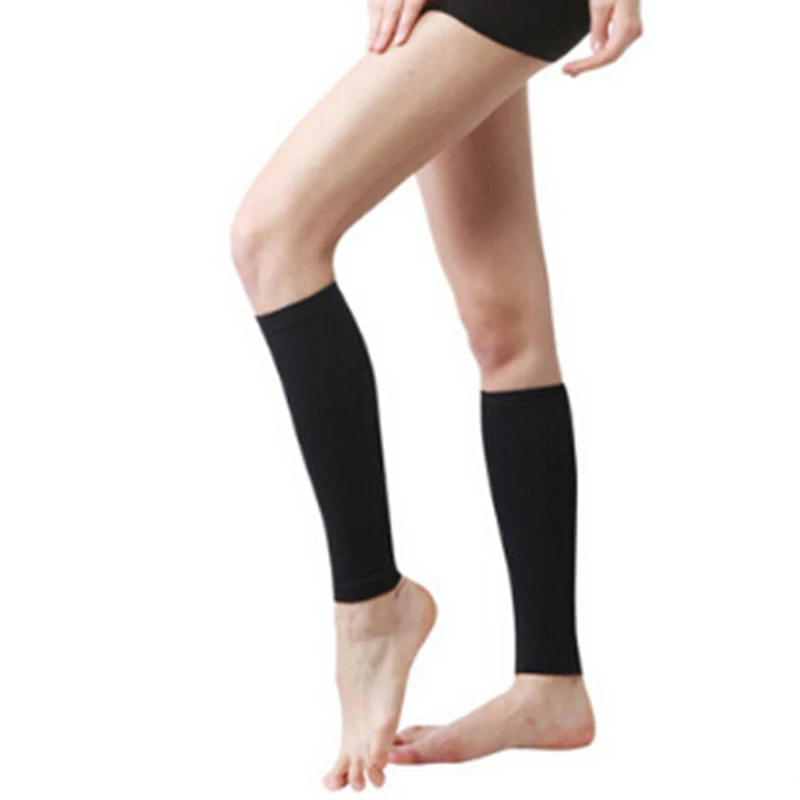 Lady Leg Ankle Socks Calf Compression Stretch Sleeve Prevent Varicose Veins Socks Legs Shaping Cotoon Leg Warmers Boot Socks