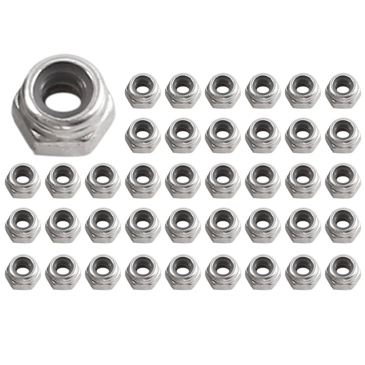 Metal M2.5 Wheel Lock Nuts for 1/18 RC Car Crawler Traxxas TRX4M