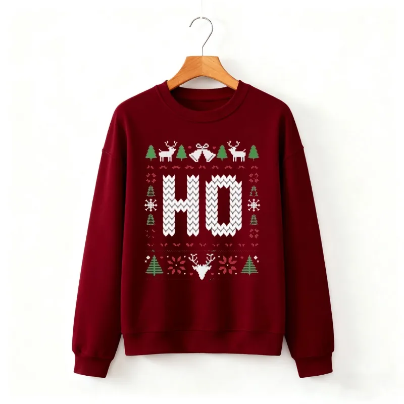 أين ماي هو مضحك عيد الميلاد البلوز الأزواج عيد الميلاد حزب عارضة أزياء لينة مريحة الخريف والشتاء أزياء المهرجانات