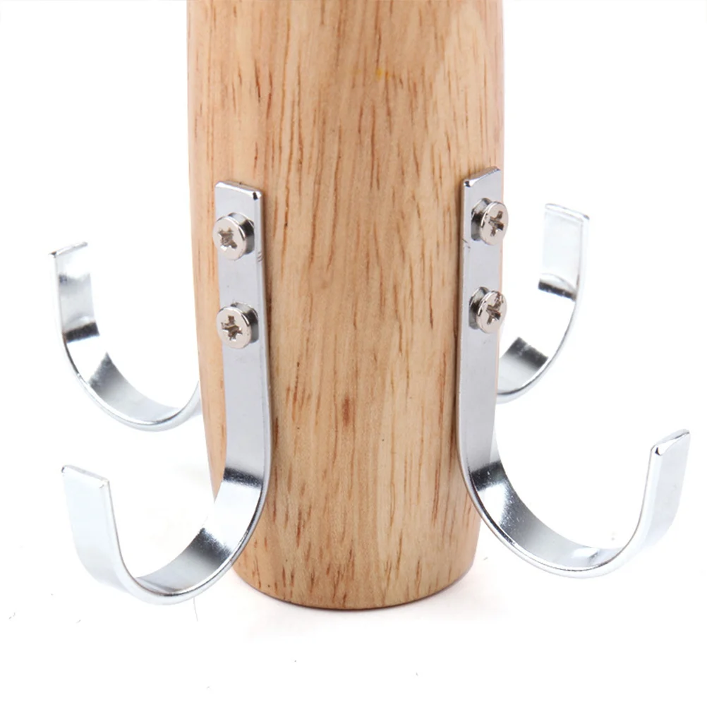 

360° Rotating Scarf Hanger Organizer Chrome Hook Anti-Rust Tie Rack For Belts Shoes Towels Closet Storage Rack