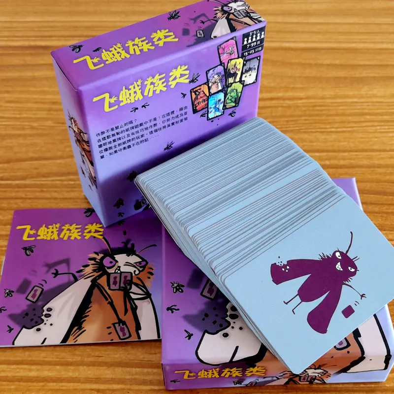 Cockroach Series Board Game Chinese Version 2-6 Players  Family/Party/Friends Funny Party Game