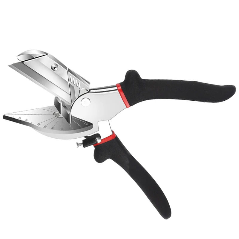45-135 Degree Miter Cutter Shear Mitre Scissor Siding Wire Duct PVC Plastic Pipe Hose Scissors Hand Tools Angle Shear